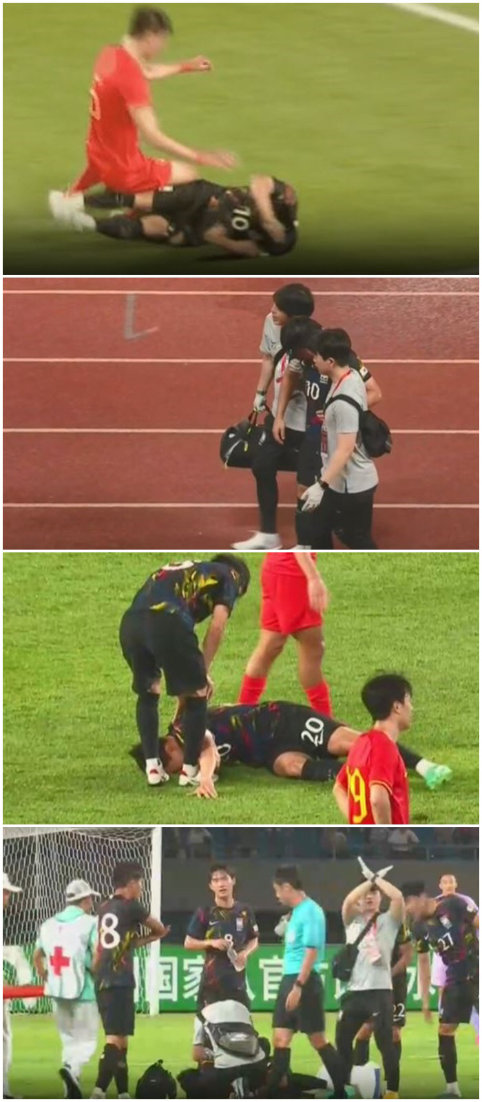'조영욱X고영준 부상 OUT'황선홍호,中소림축구에 0대1로 패했다[U-2…