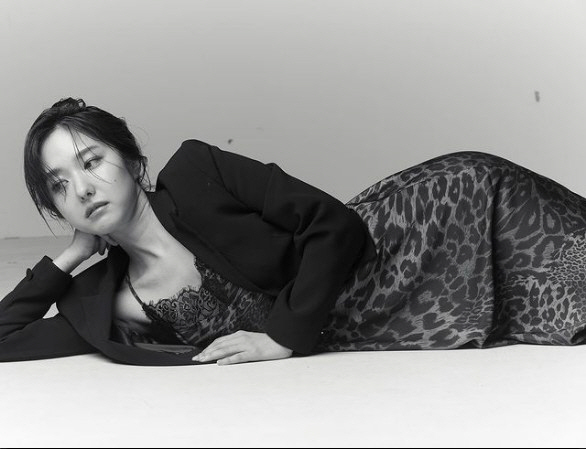 이혜성, 파격 호피무늬 원피스…반전의 섹시미