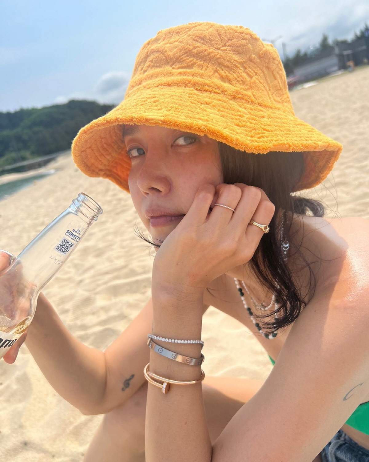 "47세 맞아?"…채정안, 비키니로 드러낸 탄탄한 구릿빛 몸매 '눈길'