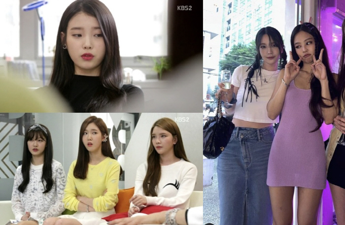 '박서준과 열애설' 수스, 제니와 친분→아이유와 드라마 출연