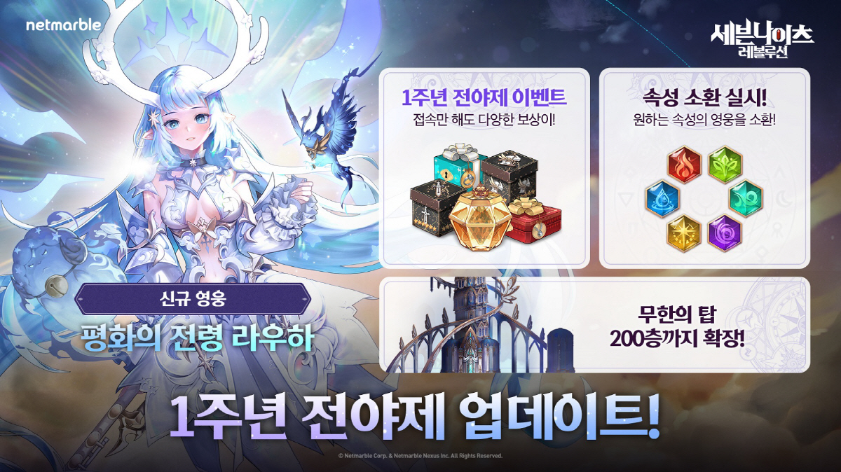 '세븐나이츠 레볼루션', 신규 영웅 추가 등 업데이트 실시