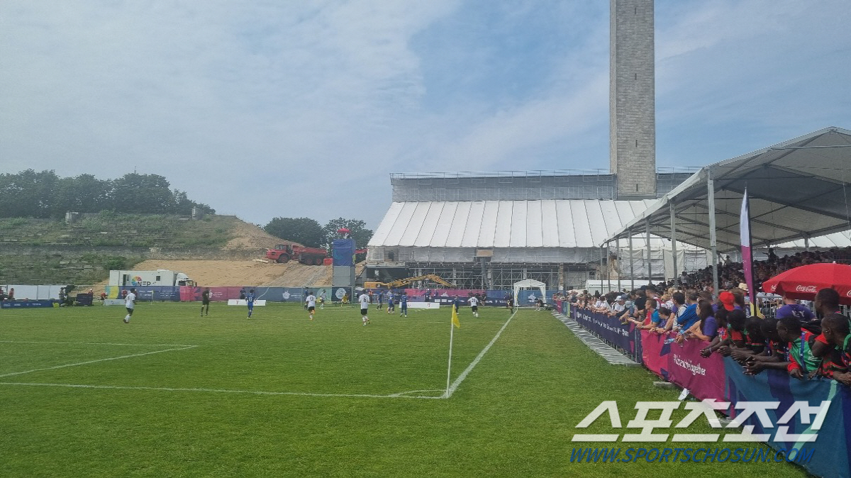 [스페셜올림픽]한국, '홈 어드밴티지'독일에 3대2 승리…예선전 대패 '…