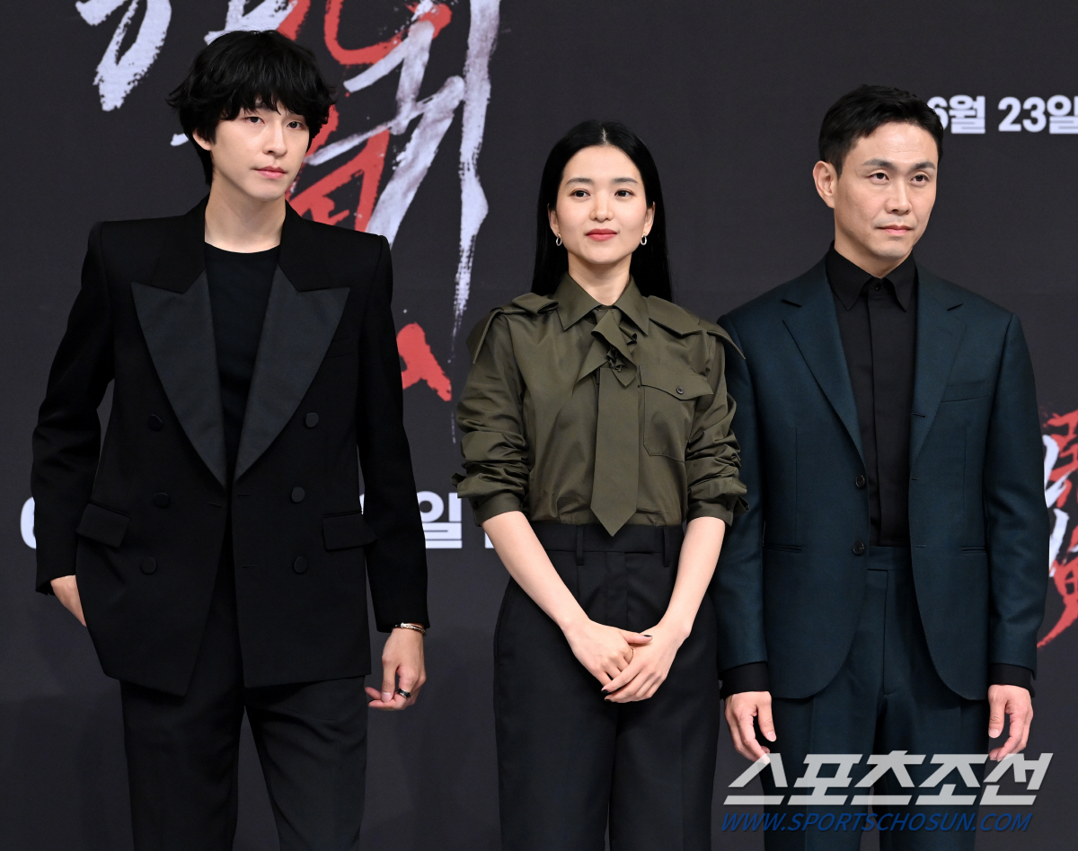 [SC현장] "1,2회 합산 시청률 목표 30%"…'악귀' 김태리→홍경,…