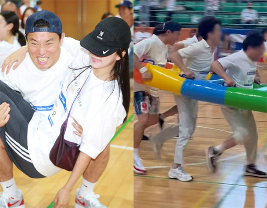 개리, 子 운동회서 포착 '얼굴 근육 총동원'..♥아내 "두 번 하고 포…
