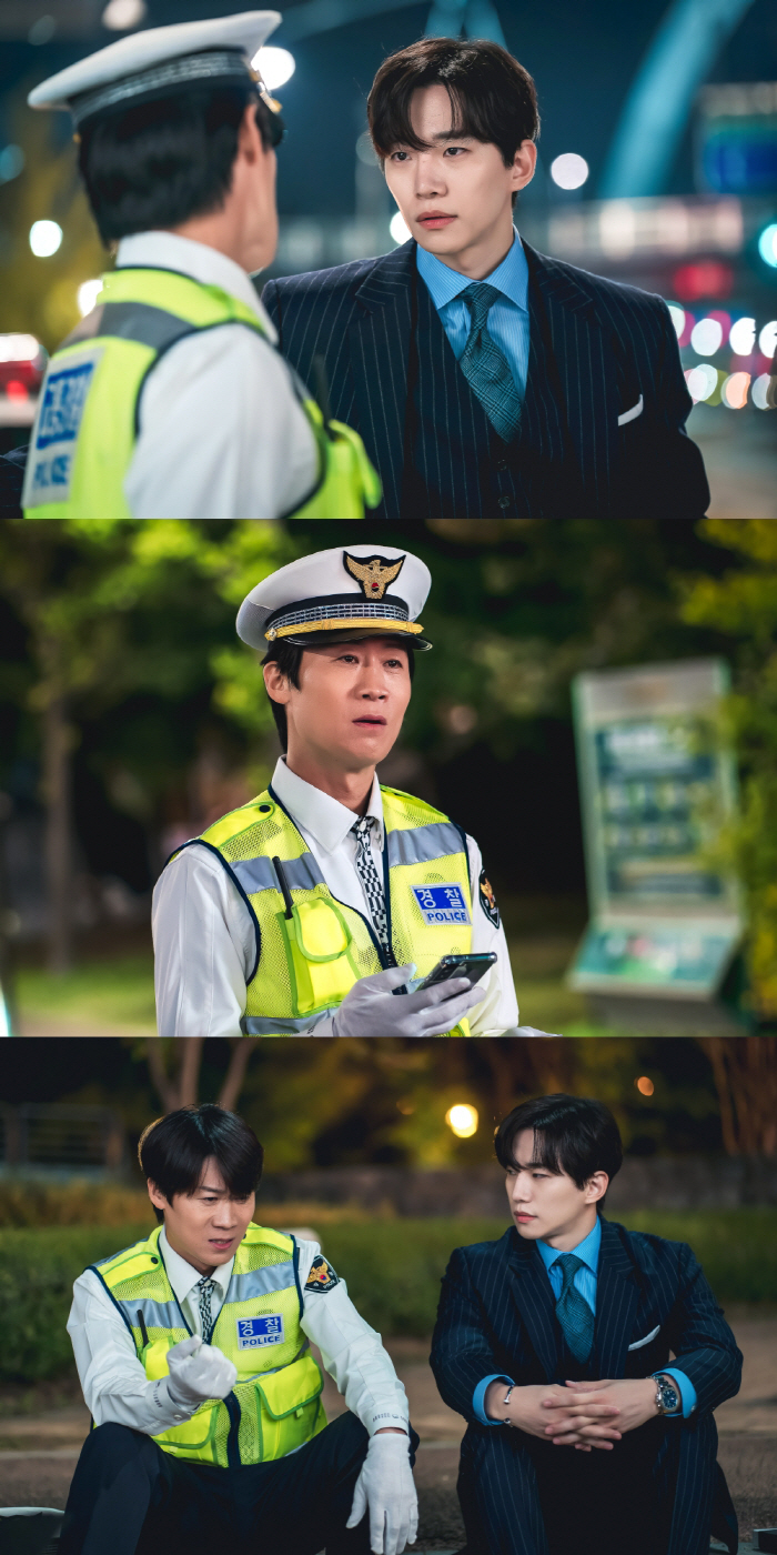 진선규, '윤아 짝사랑' 시작한 이준호 연애코치 변신 ('킹더랜드')