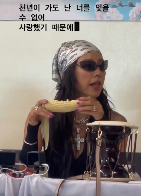 이효리, '저팔계 선글라스'도 완벽 소화...뭘해도 힙