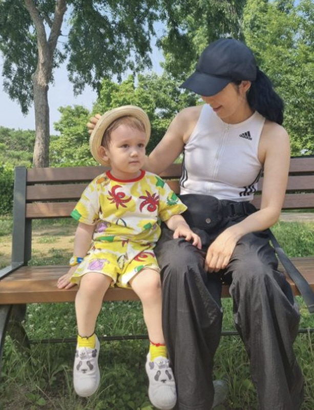 사유리 子 젠, 성장속도 무슨 일?…또래보다 빠른 느낌 '훌쩍 자란 어린…