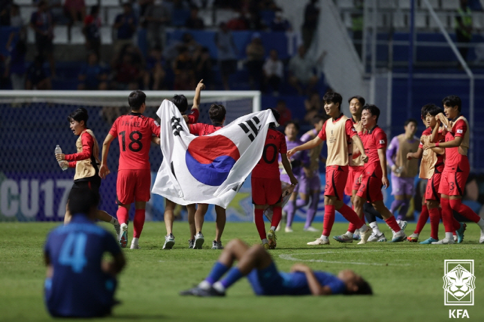 '21년만의 우승 도전' 변성환호, U-17 아시안컵 4강 상대는 '우즈…