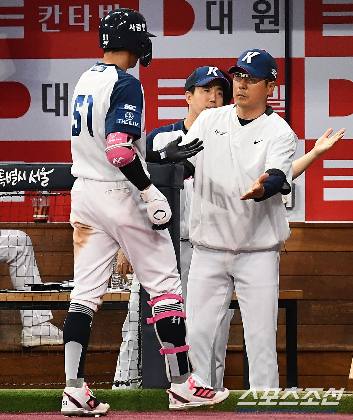 두 번의 빅이닝→강우콜드승, 키움 홍원기 감독 "정찬헌 호투+김혜성 스리…