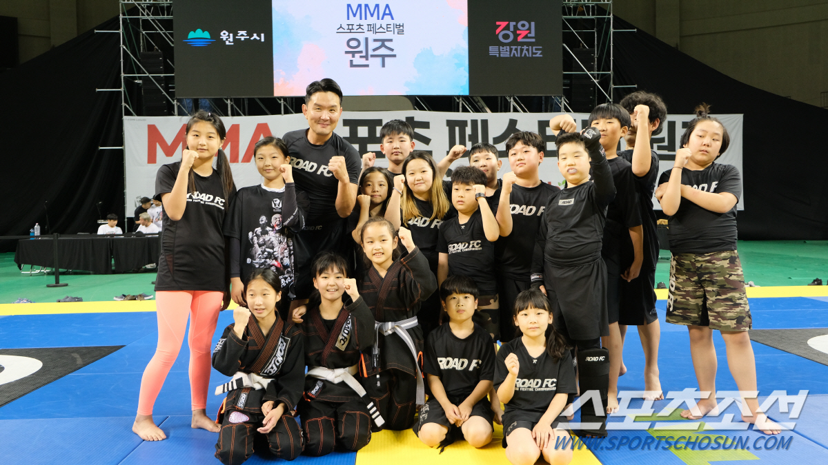 윤형빈의 17대1 대결로 빛난 원주 MMA 스포츠 페스티벌, MMA 꿈나…