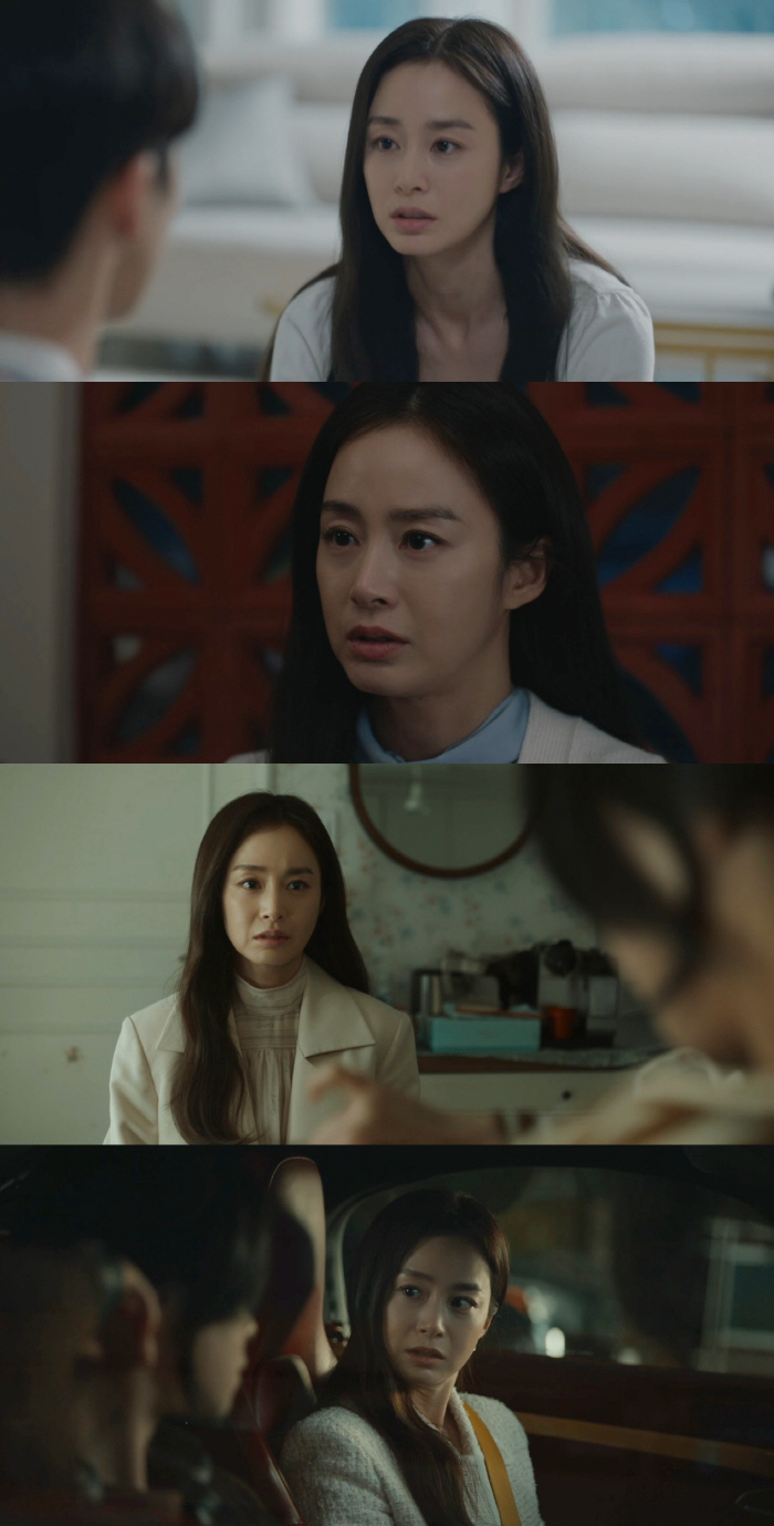 "연기력 논란이 뭐죠?"…김태희, '마당이 있는 집'서 몸 사리지 않는 …