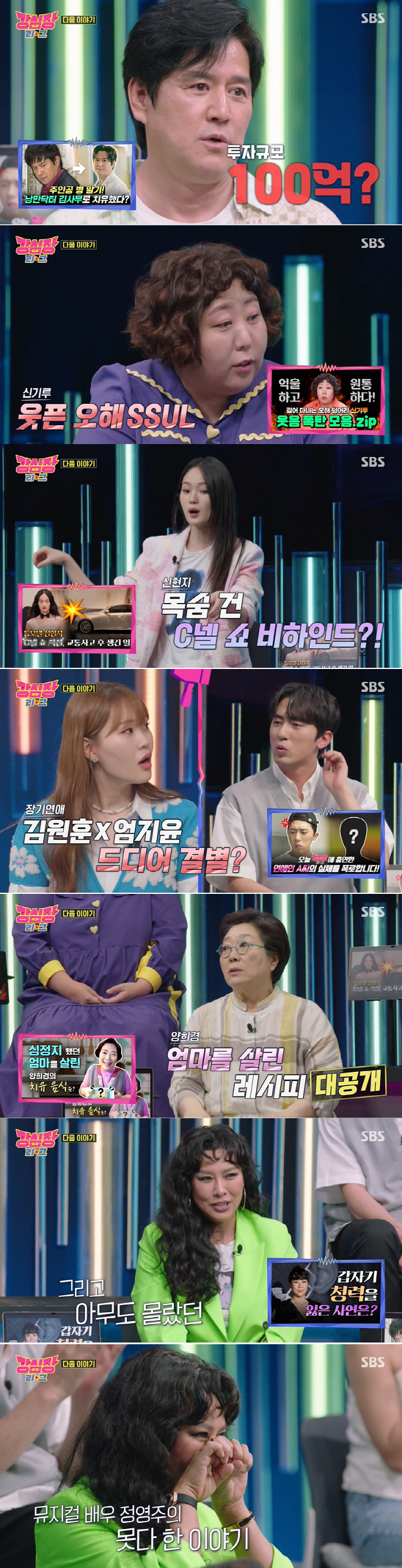 신기루 “교도소 갔다왔다고 소문 돌아”→정영주 “청력 잃어” 눈물 (강심…