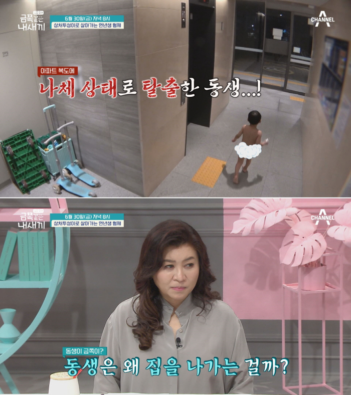 "나체 상태 집에서 탈출"…금쪽이, 엄마에 주먹까지 '위험천만' 돌발행동…
