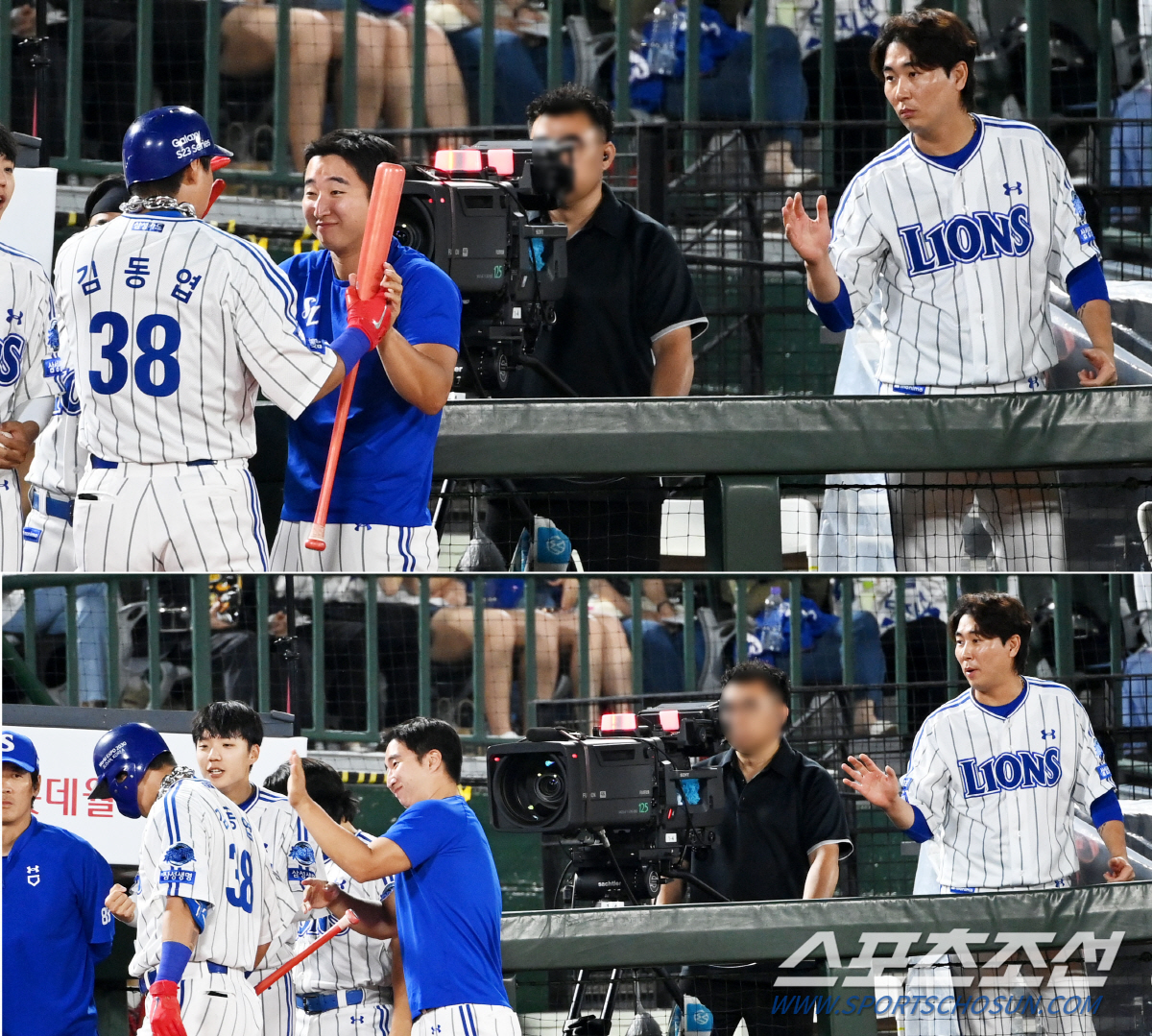 홈런배트 손에 쥔 베테랑 불펜의 간절함, '홈런의 기운이여, 나에게 오라…