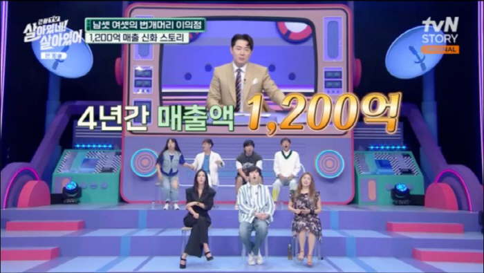 이의정 "4년간 홈쇼핑 매출 1200억…홈쇼핑 '완판녀'"(살아있네)