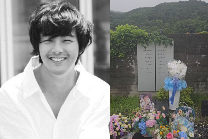 김재중, 13주기 故박용하 향한 그리움 "계속 밝게 빛나줘" 추모