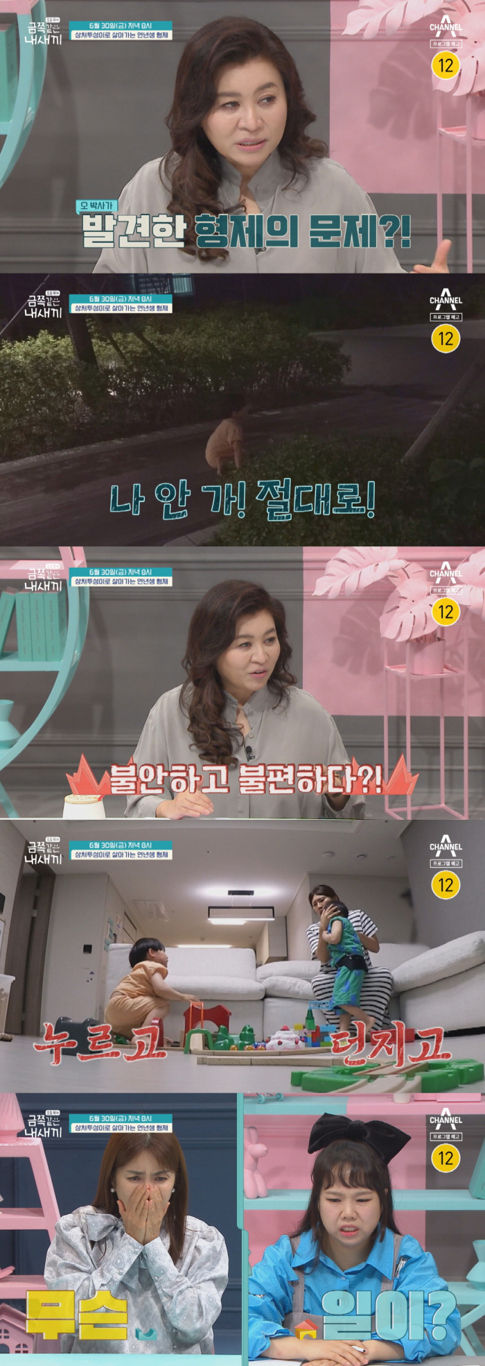 "母, 성인 ADHD" 오은영, 꼬집고 때리는 4세·3세 형제에 '충격'…