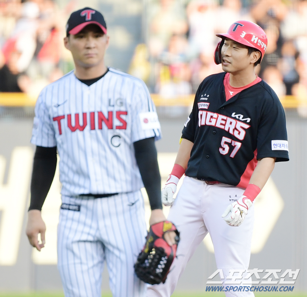 첫 찬스→과감 결단→역전승…찰나의 판단이 만든 KIA 3연패 탈출[잠실 …