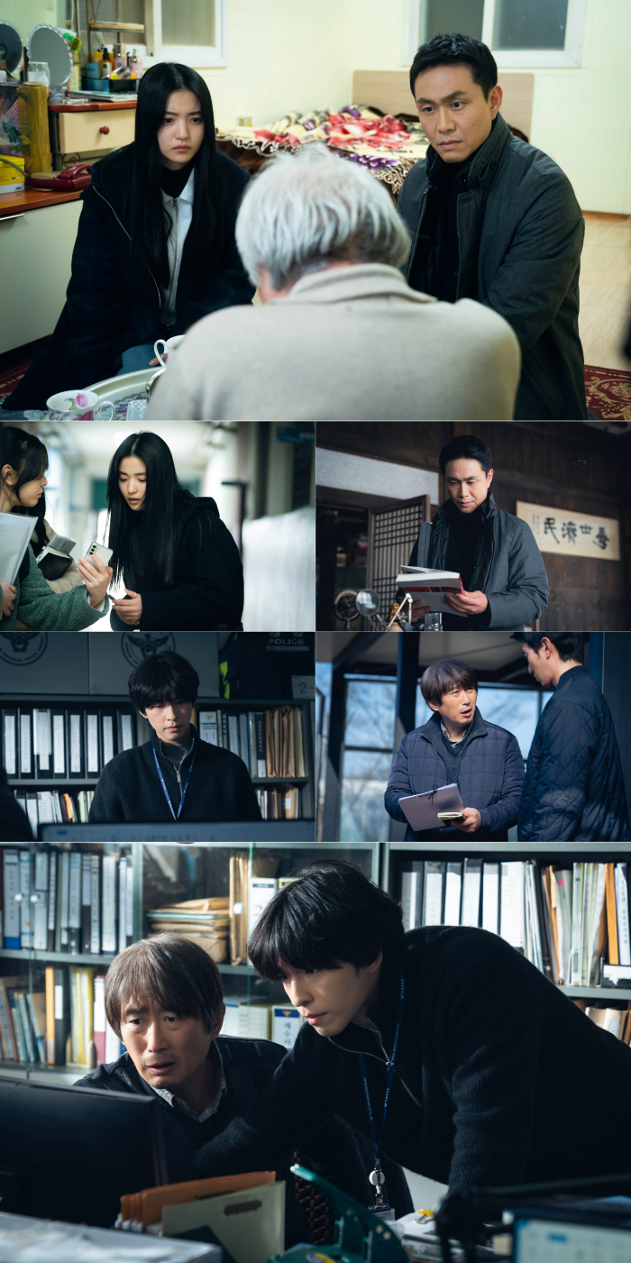 귀신 본 김태리X오정세vs귀신 부정 홍경X김원해, 기묘한 공조 '악귀' …