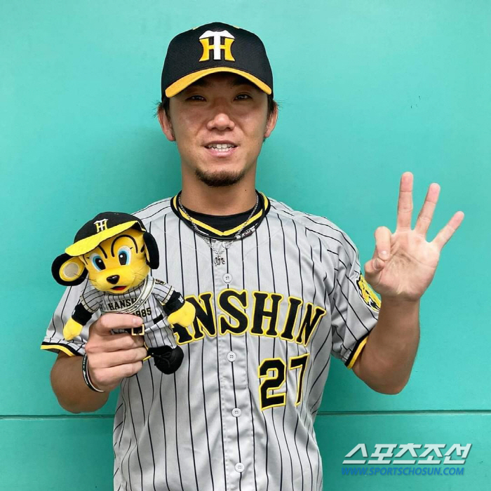 요미우리 상대로 5전승 3완봉, 한신 좌완 이토 2년간 40이닝 1실점, 올해 16이닝 무실점 극강의 '거인킬러'