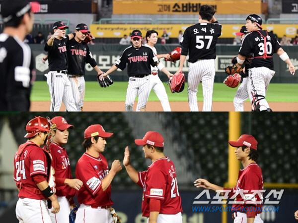 '아직 8경기 더 남았다' LG가 압도하는 1위 전쟁, SSG가 후반기 …