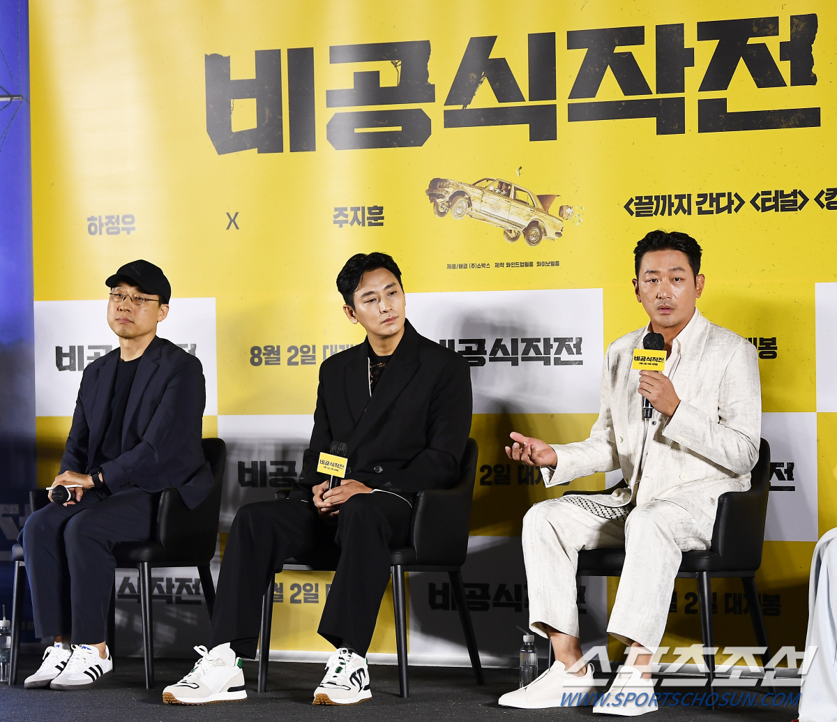 '비공식작전' 감독 "하정우X주지훈 케미, 혼자 보기 아까울 정도로 절묘…