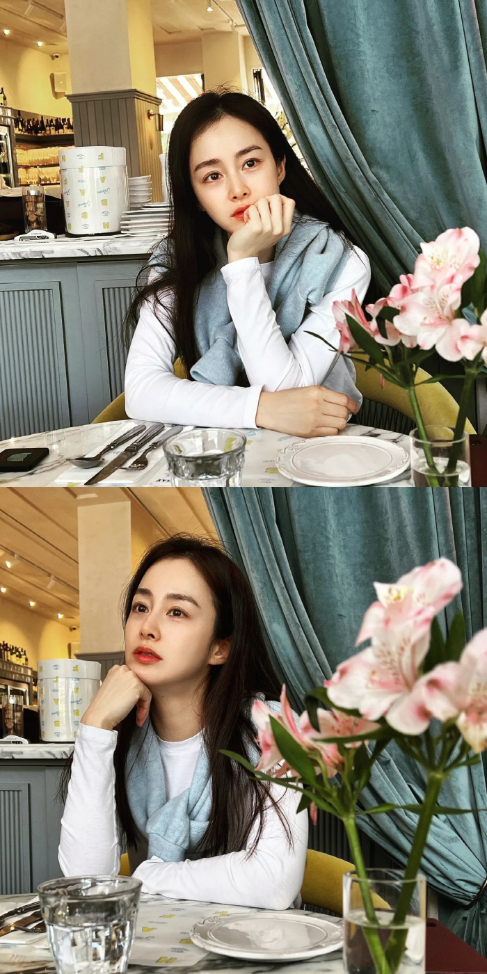 '비♥' 김태희 "울 남편 얼굴을..죄송" 미모에 마음씨까지 '갓벽'