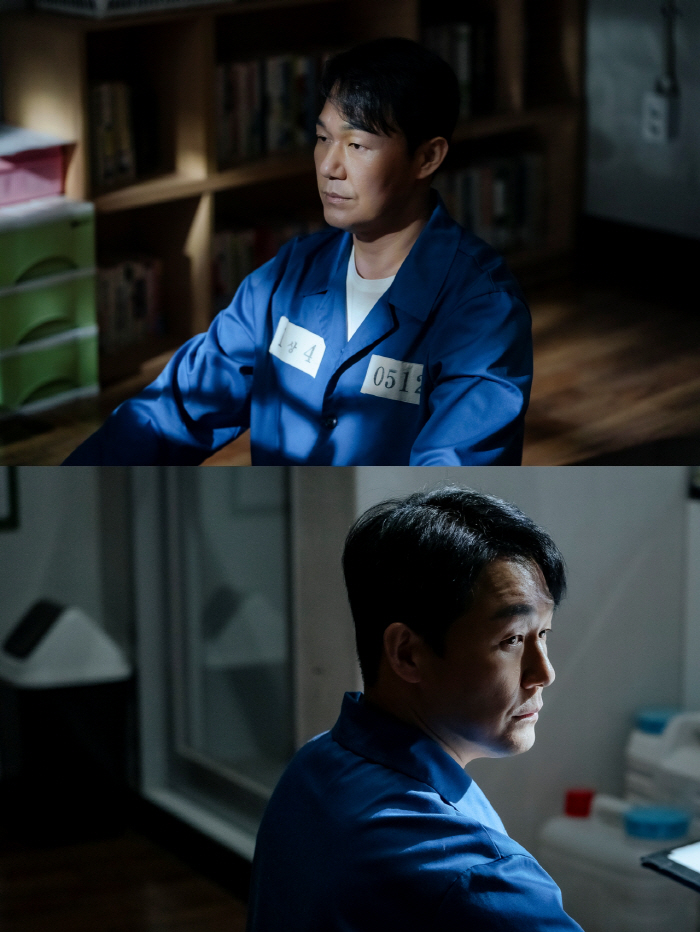 박성웅, 죄수복만 입었을 뿐인데...빌런 이상 섬뜩 카리스마 폭발('국민…