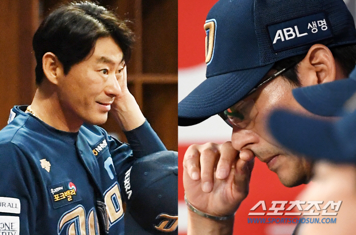 "한참을 서있었다" 박건우의 석고대죄, '카리스마' 사령탑은 끝내 "만나…
