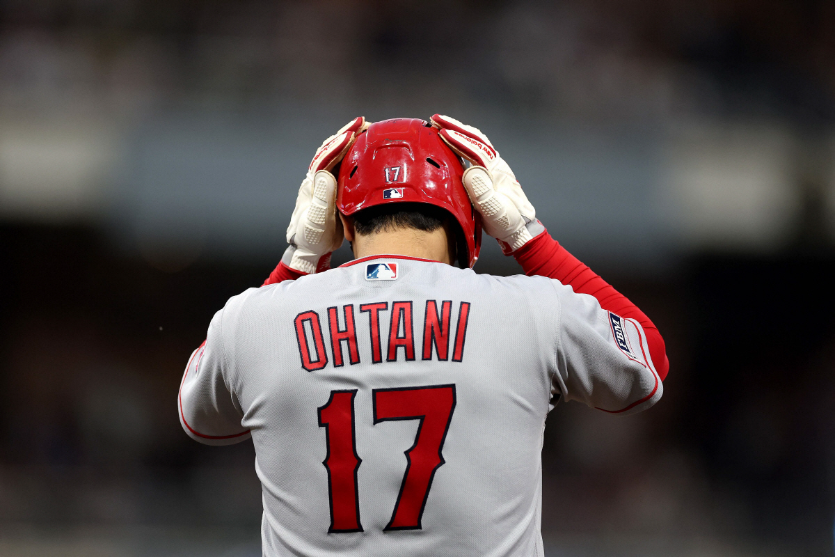 오타니의 FA 계약 규모에 대해 최소 5억5000만달러 이상이라는 주장이 제기됐다. AFP연합뉴스