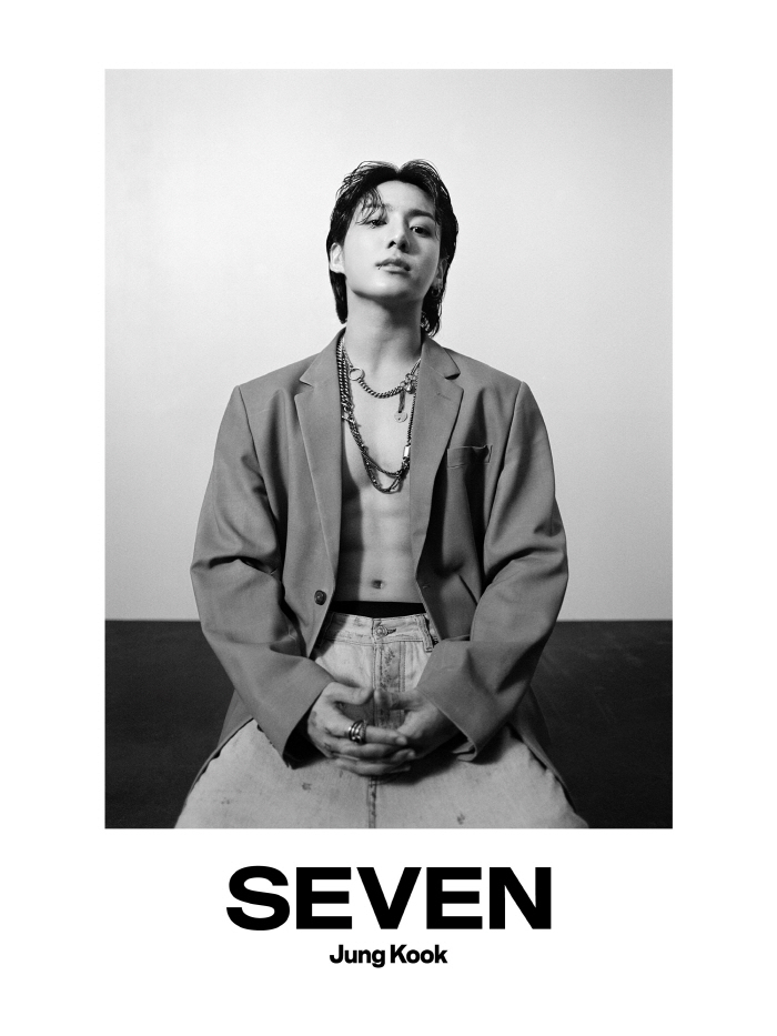 방탄소년단 정국, 첫 솔로 'Seven' 콘셉트 포토 공개…독보적 아우라