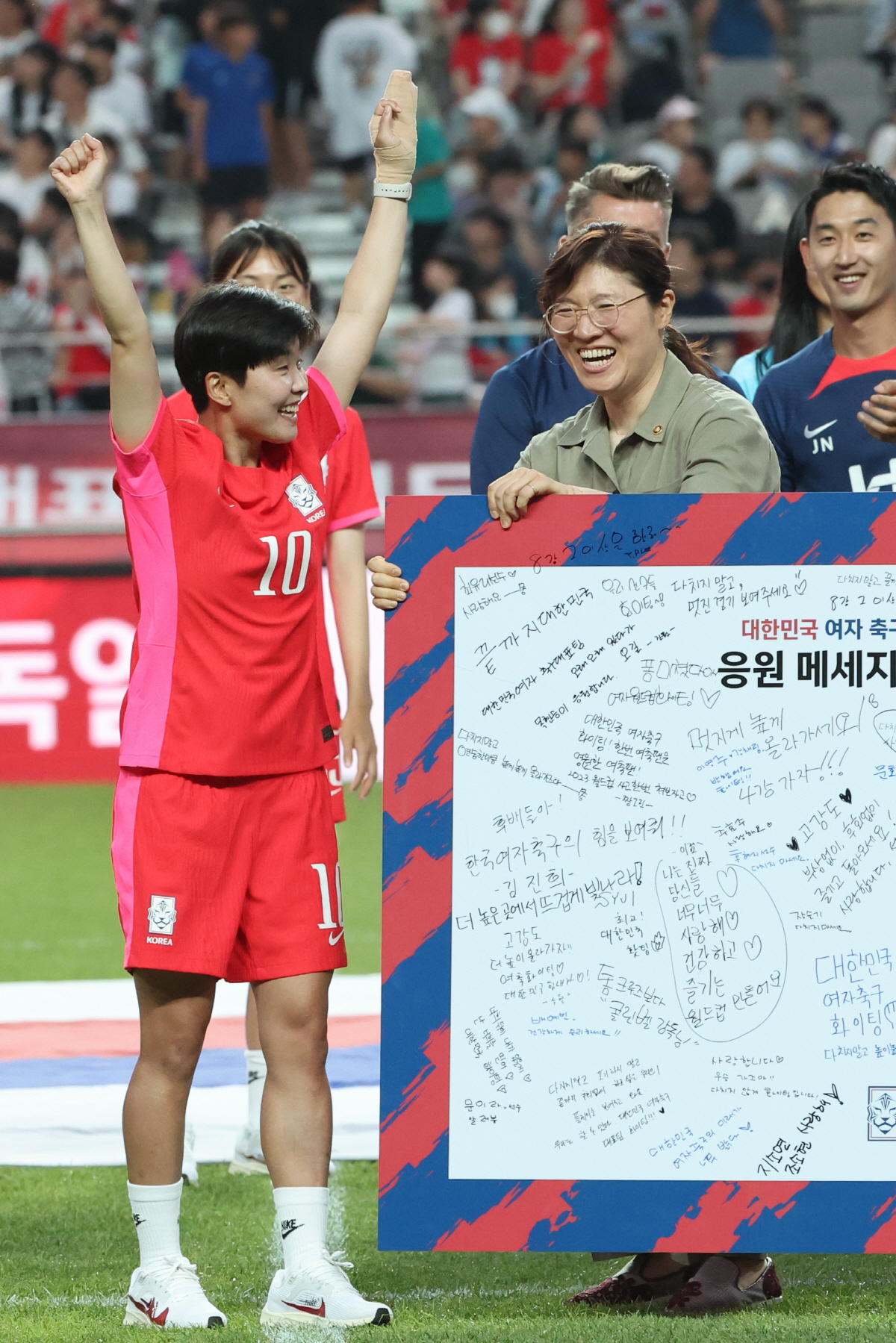 '대한민국 여축의 심장'지소연 "카타르W 모로코 4강 갈줄 몰랐던 것처럼…