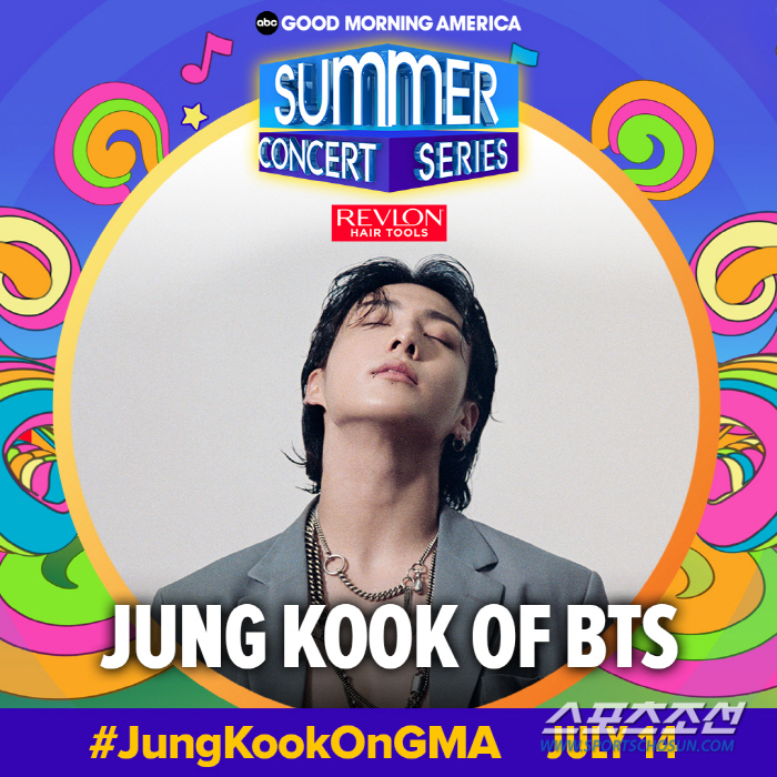 정국, 14일 美 GMA '2023 Summer Concert Serie…