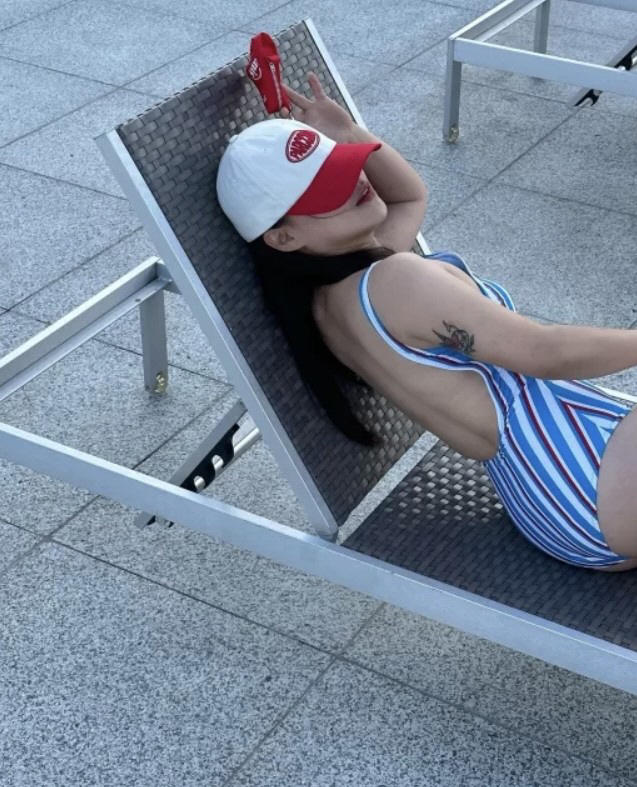 "기면증 때문에 태도논란" 조현아, 반전 타투 몸매