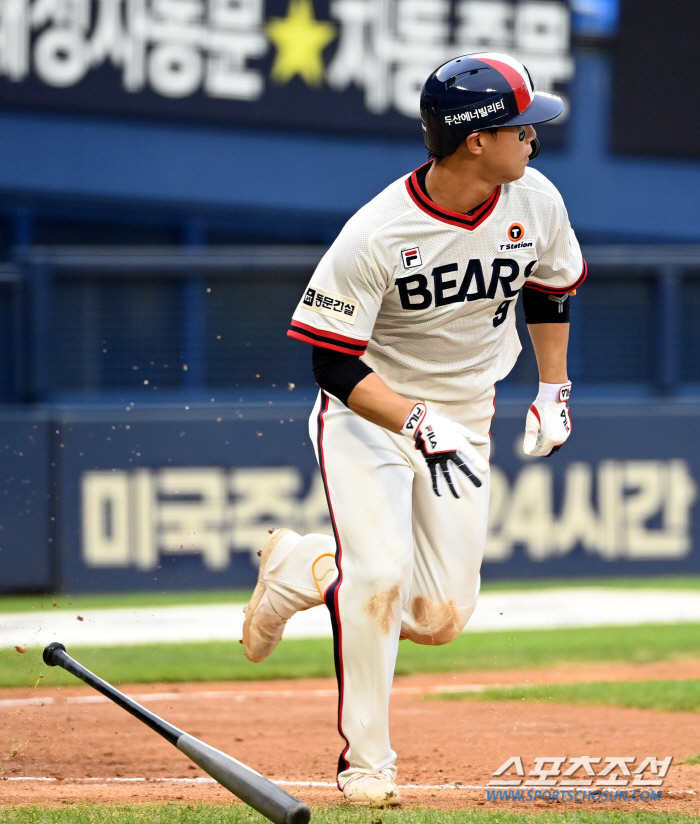'안타→3루타→홈런→볼넷'…"볼넷 아쉽지 않냐고요? 쳤으면 배트 부러졌을…