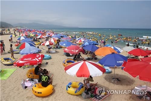 "명사십리 망상으로 오세요" 동해시 해수욕장 6곳 12일 개장