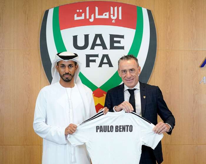 "휴가 온 것 아냐" UAE 새 사령탑 된 벤투 감독 출사표, 36년만의…