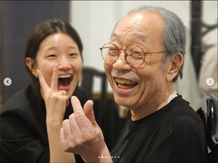 박소담, 신구와 '55살 나이차' 뛰어넘은 우정…김혜수·엄정화도 '좋아요…