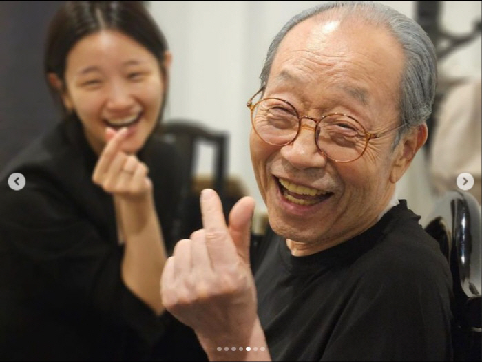 박소담, 신구와 '55살 나이차' 뛰어넘은 우정…김혜수·엄정화도 '좋아요…