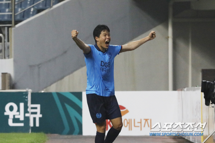 "6년만의 데뷔골이 극장골" '6년차 대구맨'장성원이 말하는 딸깍축구의 …