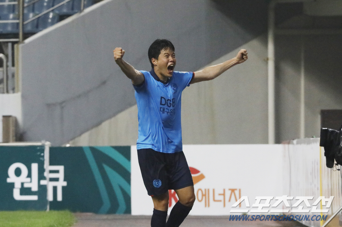 "6년만의 데뷔골이 극장골" '6년차 대구맨'장성원이 말하는 딸깍축구의 …