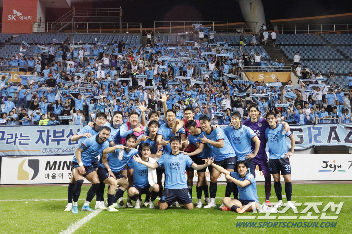 "6년만의 데뷔골이 극장골" '6년차 대구맨'장성원이 말하는 딸깍축구의 …