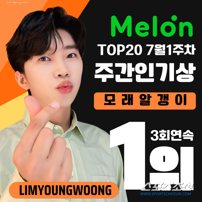 임영웅, '모래 알갱이'로 멜론 주간 인기상서 3주 연속 1위…방탄소년단…