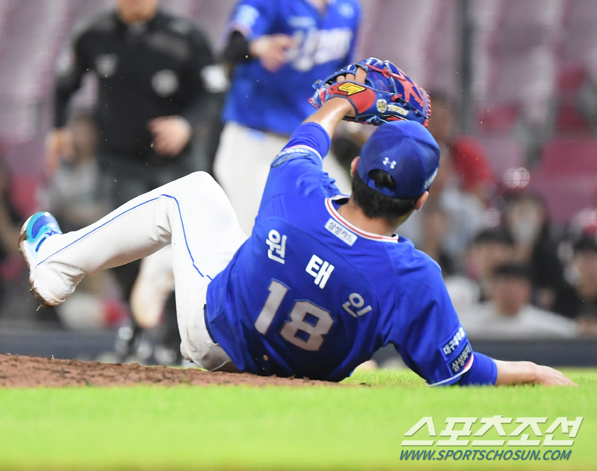 '김태군-류지혁 첫 매치' 김태군이 먼저 웃었다...'불펜 총력전' KI…