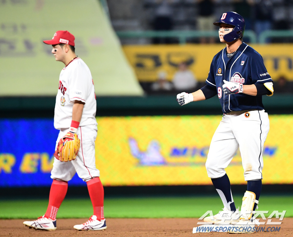 이적생 역전타→양의지 쐐기포, 미라클 두산! 1853일만에 기적의 9연승…