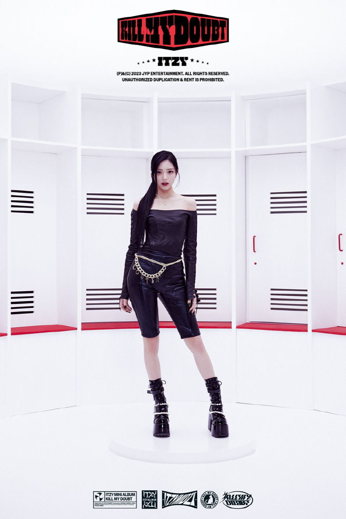 ITZY, 신보 '킬 마이 다웃' 콘셉트 보니…올블랙으로 시크한 아우라