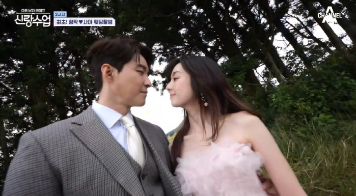 "新 비주얼 부부" 심형탁♥사야, 웨딩 화보→프러포즈 현장 [종합]