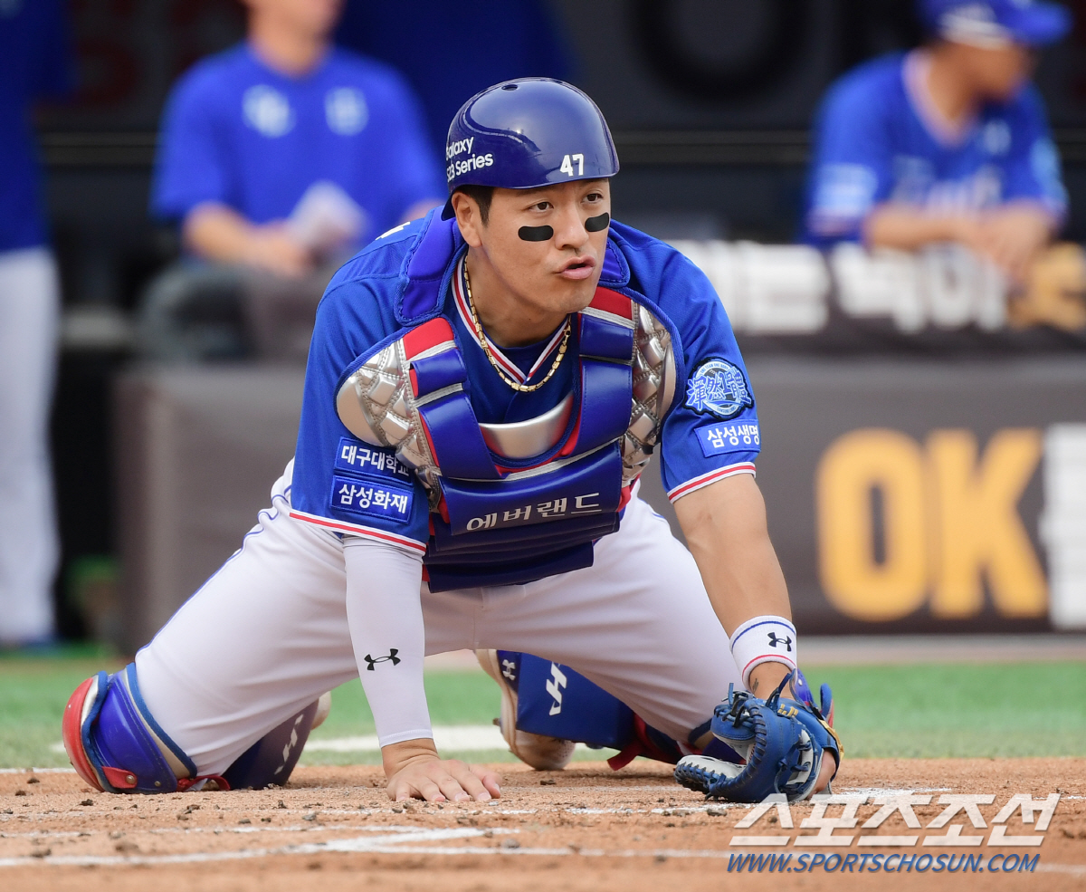 '전반기 내내 부상악령, 끝까지 안 풀리네' 강민호 김지찬, 허리통증 이…