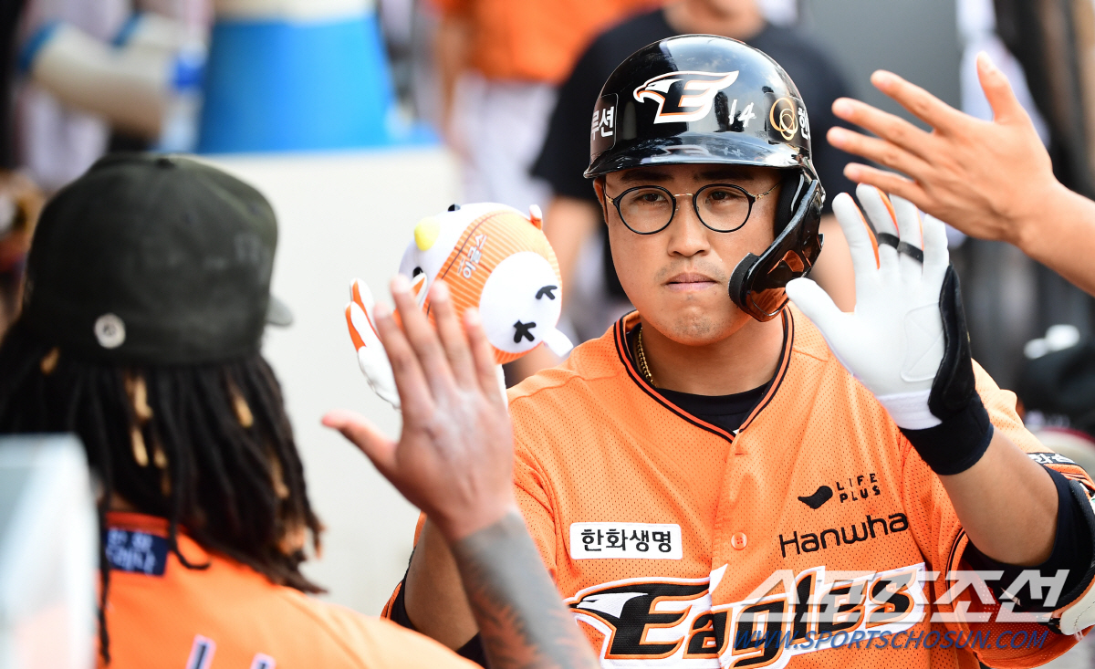 '5년 만에' 한화, 꼴찌 아닌 올스타 휴식기→가을야구까지? '홈런 1위…
