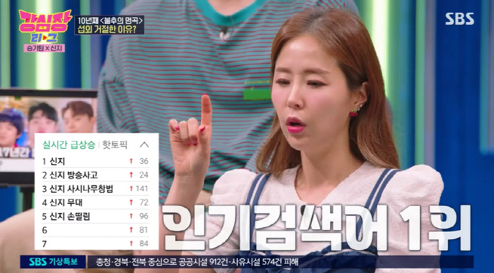 "44kg까지 살 빠져..약·상담 효과 無" 신지, 눈물로 고백한 '무대…